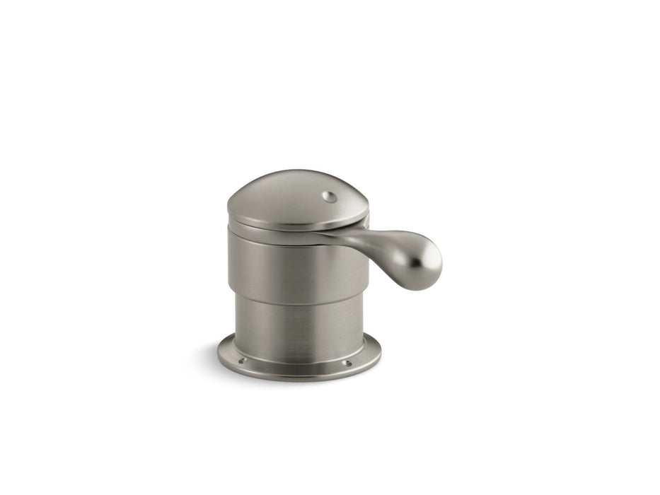 KOHLER K-T9540-4 Deck-mount trim for transfer valve/vacuum breaker with lever handle, valve not included, vibrant brushed...
