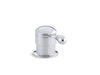 KOHLER K-T9540-4 Deck-mount trim for transfer valve/vacuum breaker with lever handle, valve not included, white