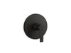 KOHLER K-T97022-4 Avid MasterShower temperature control valve trim, matte black