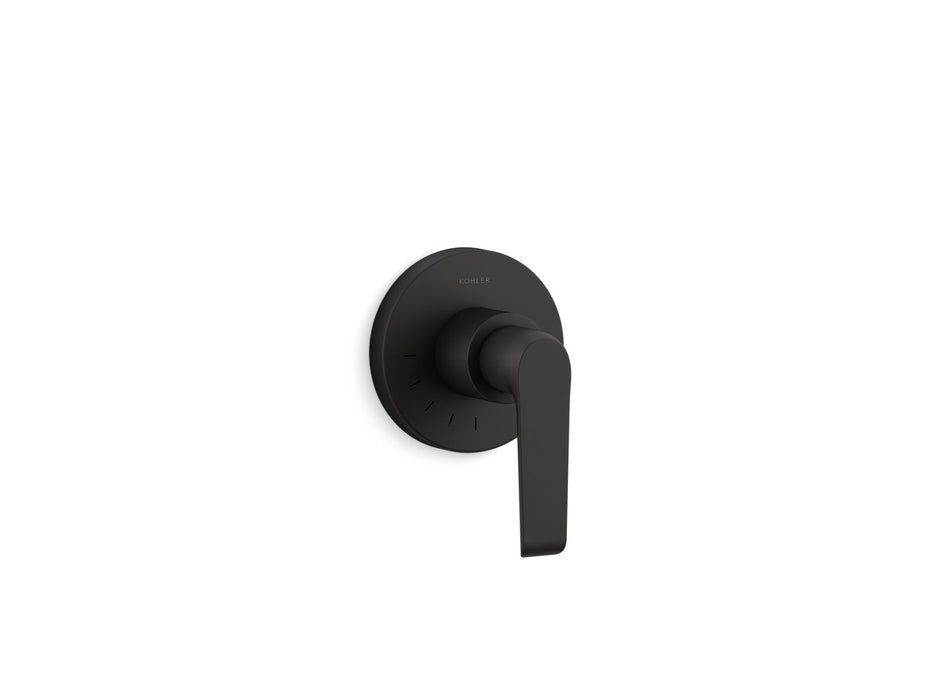 KOHLER K-T97025-4 Avid MasterShower volume control valve trim, matte black