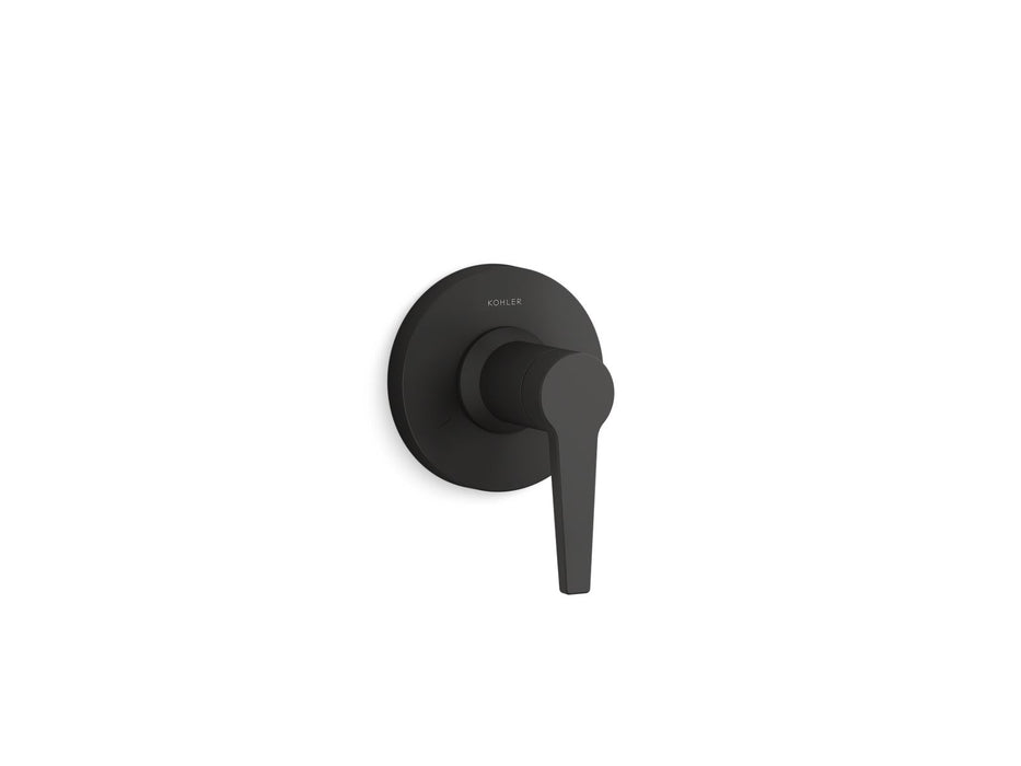 KOHLER K-T97091-4 Pitch MasterShower transfer valve trim, matte black