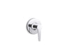 KOHLER K-T97091-4 Pitch MasterShower transfer valve trim, polished chrome