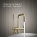 KOHLER K-T97328-4 Purist Floor-mount bath filler trim with handshower, vibrant french gold - view 5
