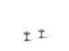 KOHLER K-T98071-3 Artifacts Deck-mount bath faucet handle trim with Cross design, vibrant brushed nickel
