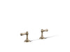 KOHLER K-T98071-4 Artifacts Deck-mount bath faucet handle trim with Lever design, vibrant brushed bronze
