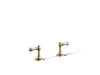 KOHLER K-T98071-4 Artifacts Deck-mount bath faucet handle trim with Lever design, vibrant french gold