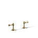 KOHLER K-T98071-4 Artifacts Deck-mount bath faucet handle trim with Lever design, vibrant french gold - view 5