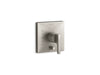KOHLER K-T99762-4 Honesty Rite-Temp valve trim with push-button diverter, vibrant brushed nickel