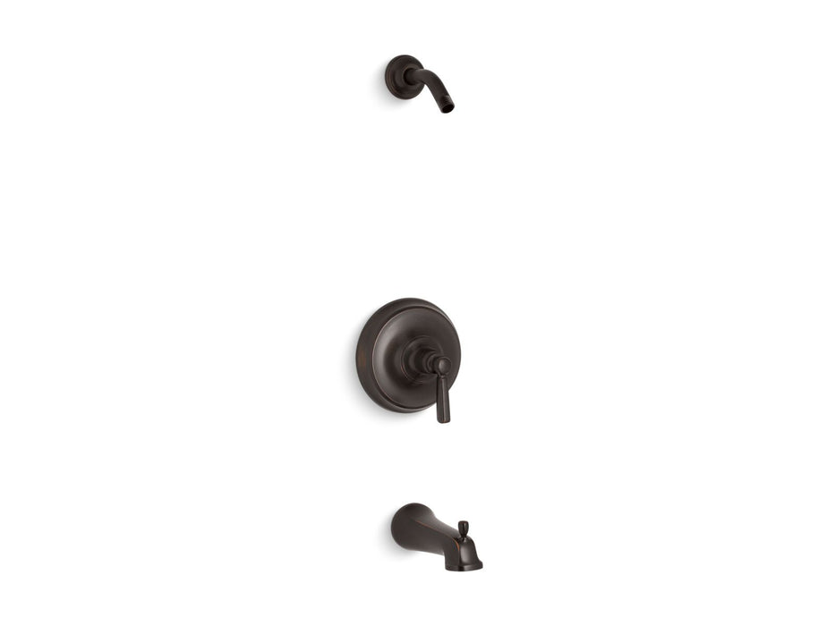 KOHLER K-TLS10582-4 Bancroft Rite-Temp bath and shower trim kit, without showerhead