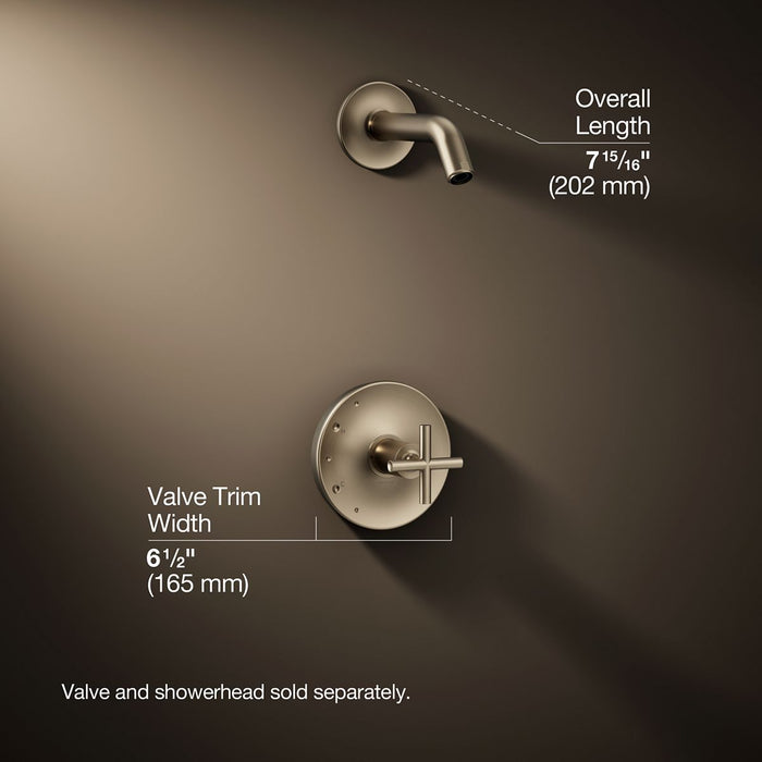3/4 view of product with dimensions