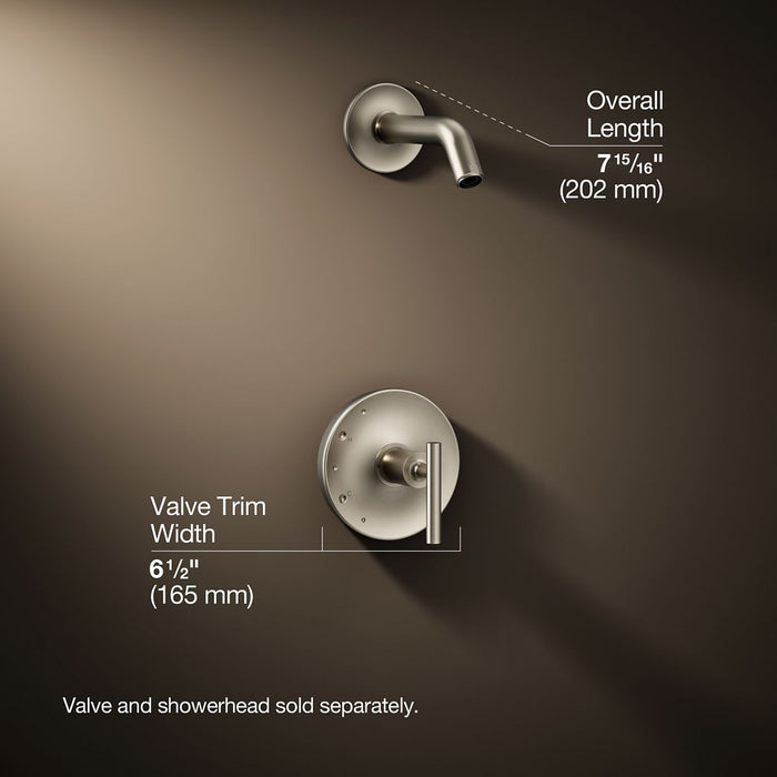 3/4 view of product with dimensions
