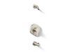 KOHLER K-TLS35322-4 Elate Rite-Temp Bath and Shower Trim Kit, Without Showerhead, vibrant brushed nickel
