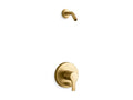 Vibrant Brushed Moderne Brass