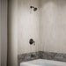 KOHLER K-TLS35937-4 Buckley Rite-Temp bath and shower trim kit, without showerhead, matte black - view 2