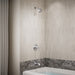 KOHLER K-TLS35937-4 Buckley Rite-Temp bath and shower trim kit, without showerhead, polished chrome - view 2