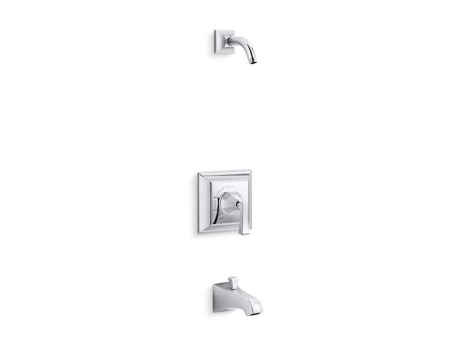 KOHLER K-TLS461-4V Memoirs Stately Rite-Temp bath and shower trim kit, without showerhead, polished chrome
