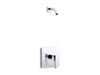 KOHLER K-TLS99764-4 Honesty Rite-Temp shower trim kit, without showerhead, polished chrome