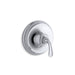KOHLER K-TS10277-4 Forte Sculpted Rite-Temp valve trim, polished chrome
