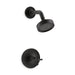 KOHLER K-TS14422-3 Purist Rite-Temp Shower Trim Kit with Cross Handle, 2.5 GPM, matte black