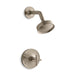 KOHLER K-TS14422-3 Purist Rite-Temp Shower Trim Kit with Cross Handle, 2.5 GPM, vibrant brushed bronze