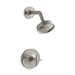 KOHLER K-TS14422-3 Purist Rite-Temp Shower Trim Kit with Cross Handle, 2.5 GPM, vibrant brushed nickel