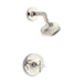 KOHLER K-TS14422-3 Purist Rite-Temp Shower Trim Kit with Cross Handle, 2.5 GPM, vibrant polished nickel