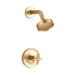 KOHLER K-TS14422-3G Purist Rite-Temp shower trim kit with cross handle, 1.75 gpm, vibrant brushed moderne brass