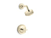 KOHLER K-TS14422-3G Purist Rite-Temp shower trim kit with cross handle, 1.75 gpm, vibrant french gold