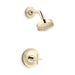 KOHLER K-TS14422-3G Purist Rite-Temp shower trim kit with cross handle, 1.75 gpm, vibrant french gold
