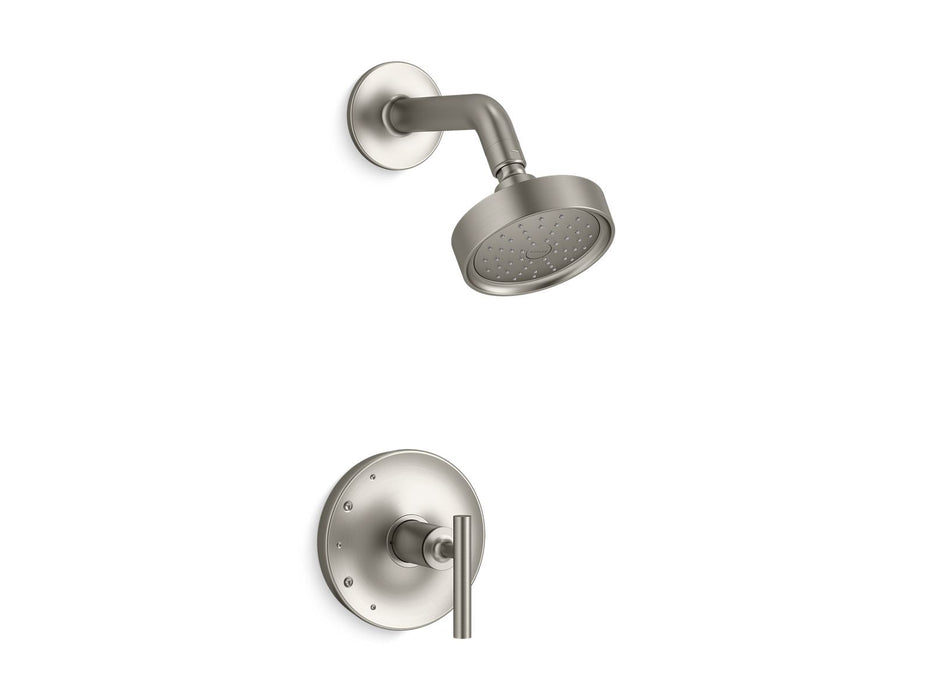 Kohler K-TS14422-4G Purist Rite-Temp shower trim kit with lever handle, 1.75 gpm