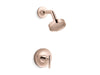 KOHLER K-TS14422-4G Purist Rite-Temp shower trim kit with lever handle, 1.75 gpm, vibrant rose gold