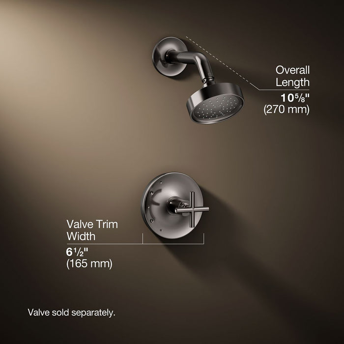 3/4 view of product with dimensions