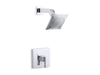 KOHLER K-TS14670-4 Loure Rite-Temp Shower Trim Kit, 2.5 GPM, polished chrome