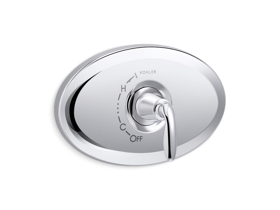 KOHLER K-TS21946 Remodel Rite-Temp valve trim, polished chrome
