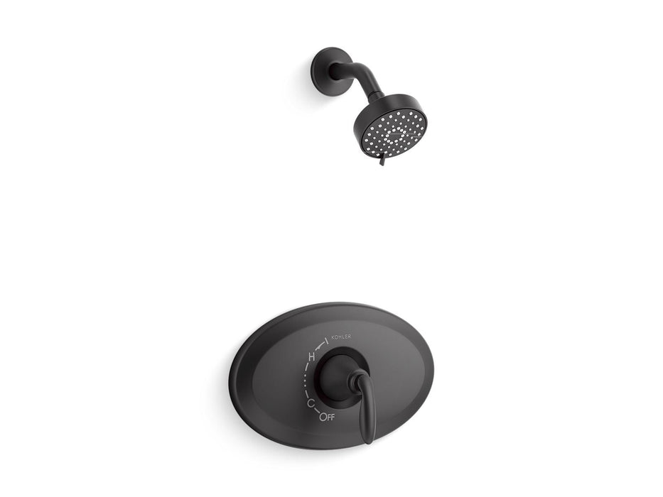 KOHLER K-TS21947-4Y Remodel Rite-Temp Shower Trim Kit, 2.5 GPM, matte black