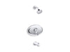 KOHLER K-TS21948-4Y Remodel Rite-Temp Bath and Shower Trim Kit, 2.5 GPM, polished chrome