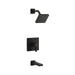 KOHLER K-TS23502-4 Parallel Rite-Temp Bath and Shower Trim Kit, 2.5 GPM, matte black