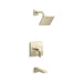 KOHLER K-TS23502-4 Parallel Rite-Temp Bath and Shower Trim Kit, 2.5 GPM, vibrant french gold