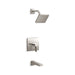 KOHLER K-TS23502-4 Parallel Rite-Temp Bath and Shower Trim Kit, 2.5 GPM, vibrant polished nickel