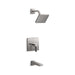 KOHLER K-TS23502-4 Parallel Rite-Temp Bath and Shower Trim Kit, 2.5 GPM, vibrant titanium