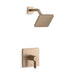KOHLER K-TS23503-4 Parallel Rite-Temp Shower Trim Kit, 2.5 GPM, vibrant brushed bronze
