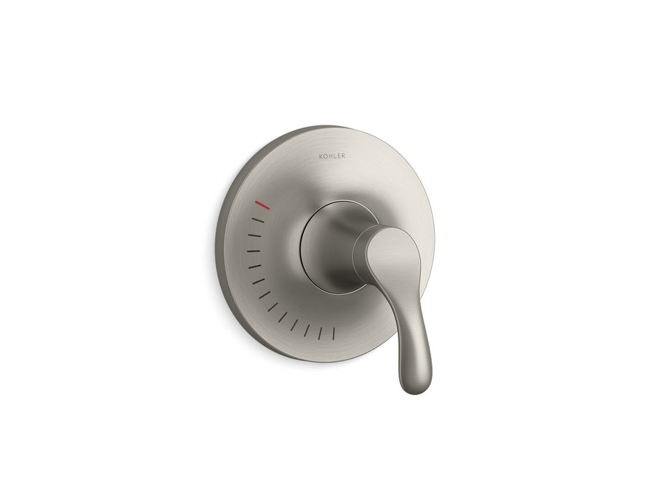 KOHLER K-TS23950-4 Simplice Rite-Temp valve trim, vibrant brushed nickel
