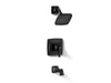 KOHLER K-TS27403-4 Riff Rite-Temp Bath and Shower Trim Kit, 2.5 GPM, matte black
