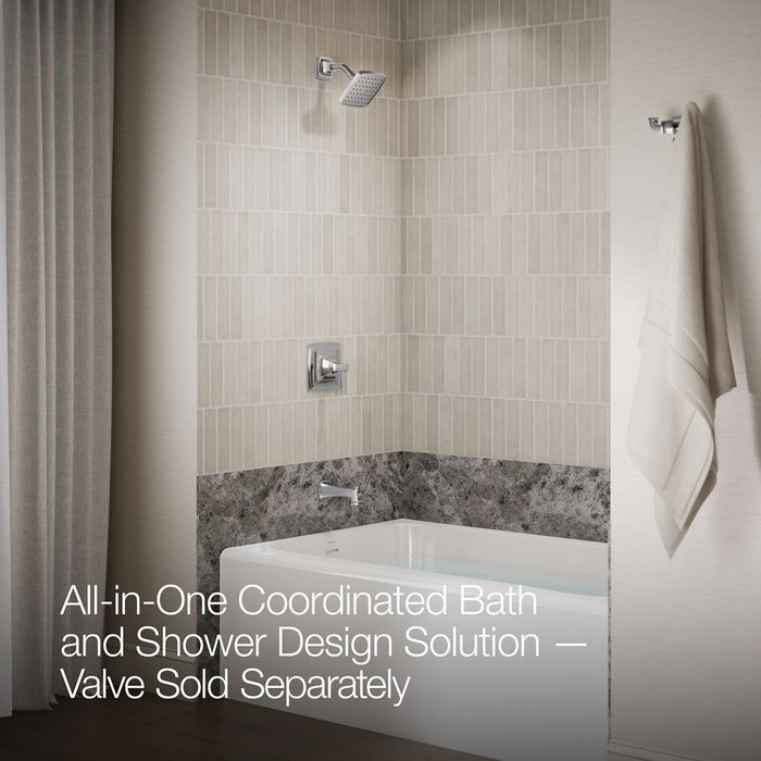 KOHLER K-TS27403-4 Riff Rite-Temp Bath and Shower Trim Kit, 2.5 GPM, polished chrome - view 3