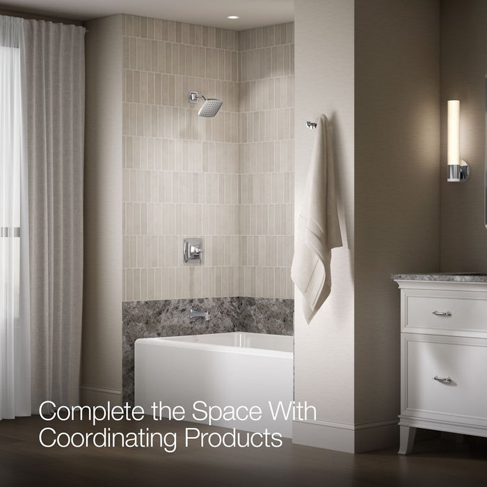 KOHLER K-TS27403-4 Riff Rite-Temp Bath and Shower Trim Kit, 2.5 GPM, polished chrome - view 5