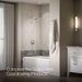 KOHLER K-TS27403-4 Riff Rite-Temp Bath and Shower Trim Kit, 2.5 GPM, polished chrome - view 5