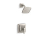 KOHLER K-TS27404-4 Riff Rite-Temp Shower Trim Kit, 2.5 GPM, vibrant brushed nickel