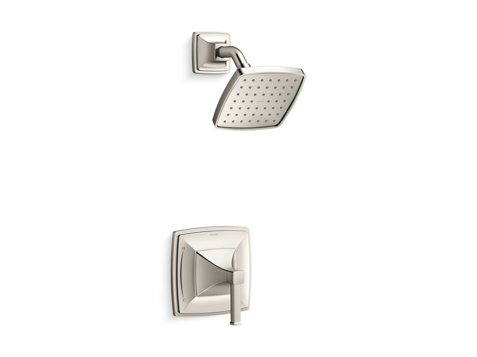 KOHLER K-TS27404-4 Riff Rite-Temp Shower Trim Kit, 2.5 GPM, vibrant polished nickel