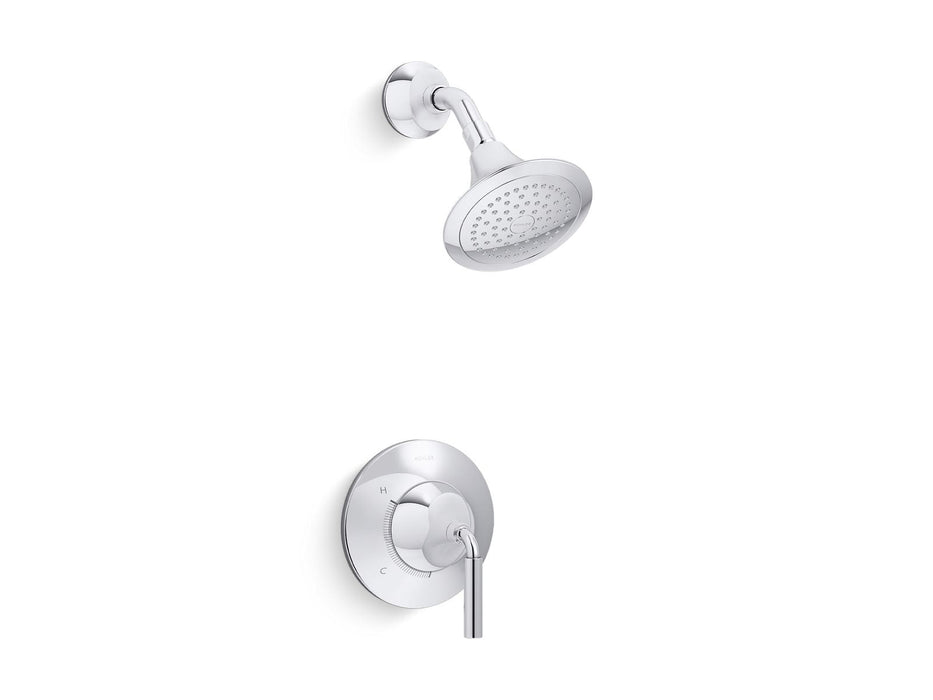 KOHLER K-TS27420-4 Tone™ Rite-Temp Shower Trim Kit, 2.5 GPM, polished chrome