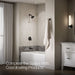 KOHLER K-TS27421-4 Tone™ Rite-Temp Bath and Shower Trim Kit, 2.5 GPM, matte black - view 3
